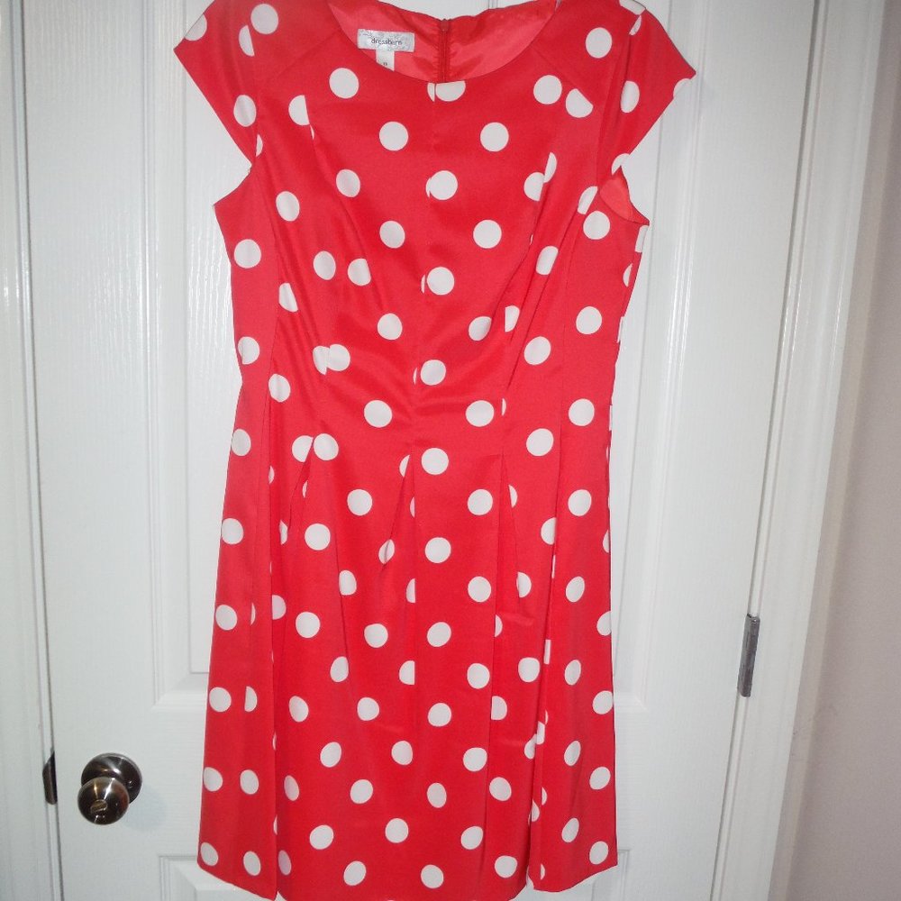 Dress Barn Polk a Dot Dress